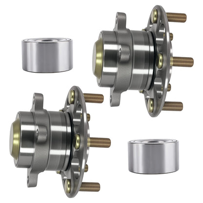 Front Wheel Bearings 4Pcs for Honda Civic HF LX (2015–2015)