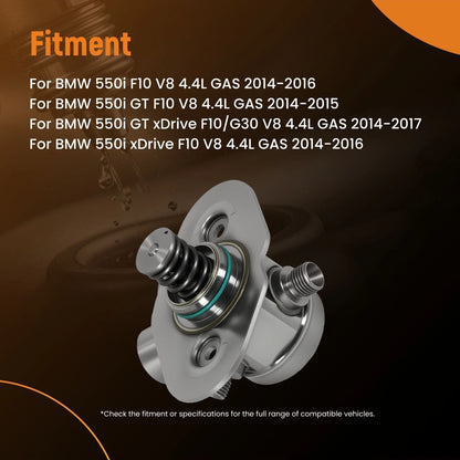 High Pressure Pump for BMW 550i GT xDrive 2014–2017 (V8 4.4L)