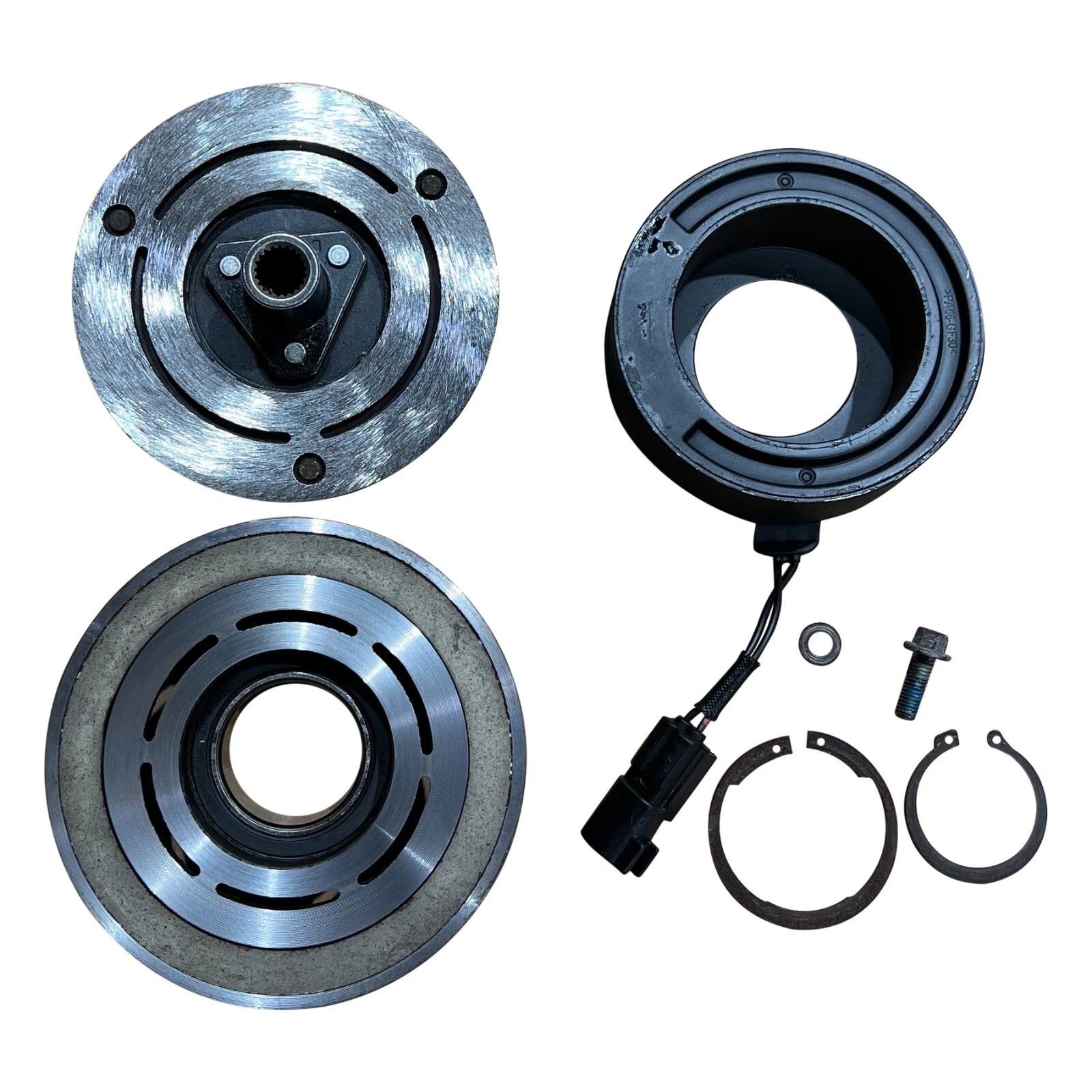 A/C Compressor Clutch Replacement for Ford Transit-350 3.2L Diesel (2018)