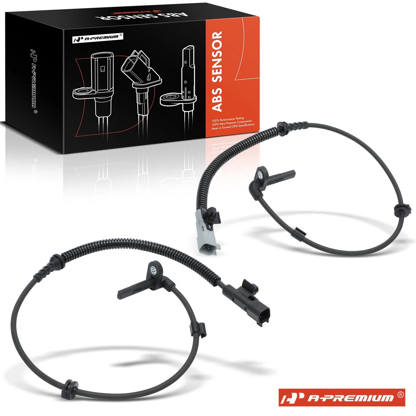 2X Rear ABS Wheel Speed Sensor for Chevrolet Sonic (2012–2020)