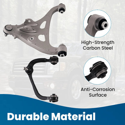 Front Upper and Lower Control Arms and Sway Bar for Ford F-150 Mark LT (2005–2008)