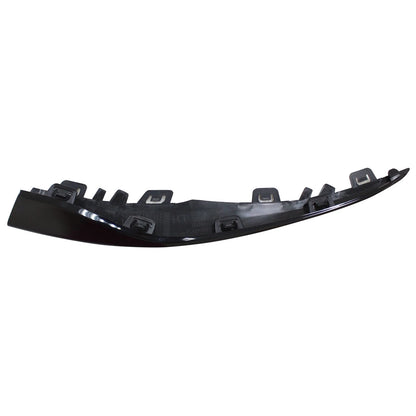 Replacement Black ABS Plastic Front Driver Side Lower Bumper Cover Molding