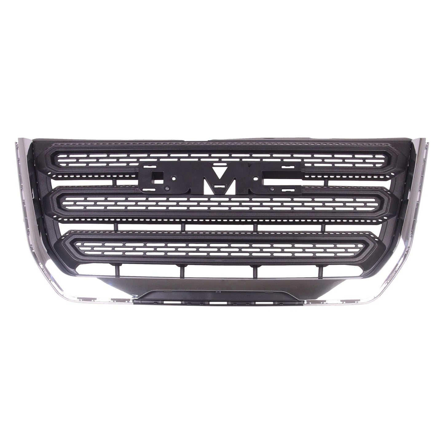 Replacement Black Chrome Plastic Front Grille For 2016-2017 GMC Terrain