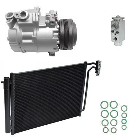 AC Compressor Kit With Condenser for BMW X5 4.4L (2005–2006)