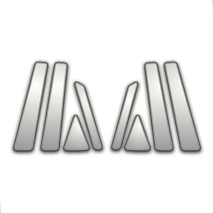 Chrome Pillar Covers 8pc Set for Hyundai Tucson (2010–2015)
