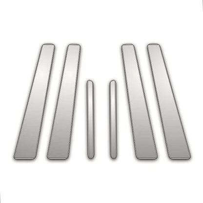Chrome Pillar Covers Kit for Hyundai Sonata (2002–2005)