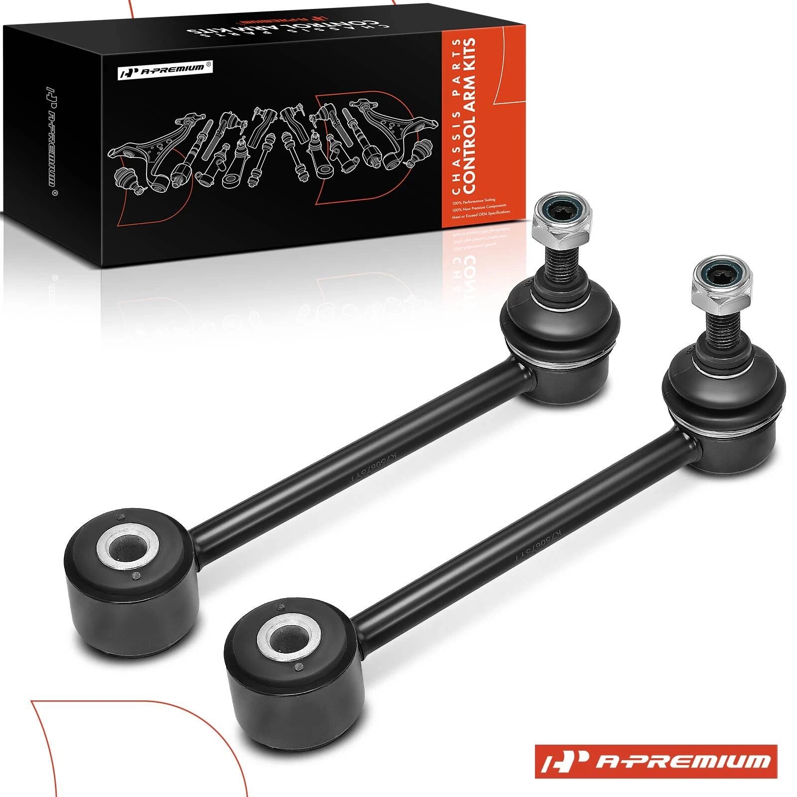 2X Rear Side Sway Bar Link for Chevrolet Traverse (2018–2020) GMC Acadia