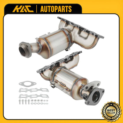2PCS Catalytic Converter LH RH for Ford Explorer Taurus Edge (2013–2019)
