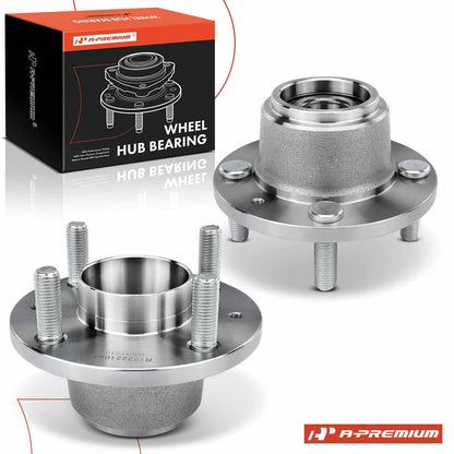 2X Rear Wheel Hub & Bearing Assembly for Chevy Spark (2013–2015) & Aveo (2004–2011)