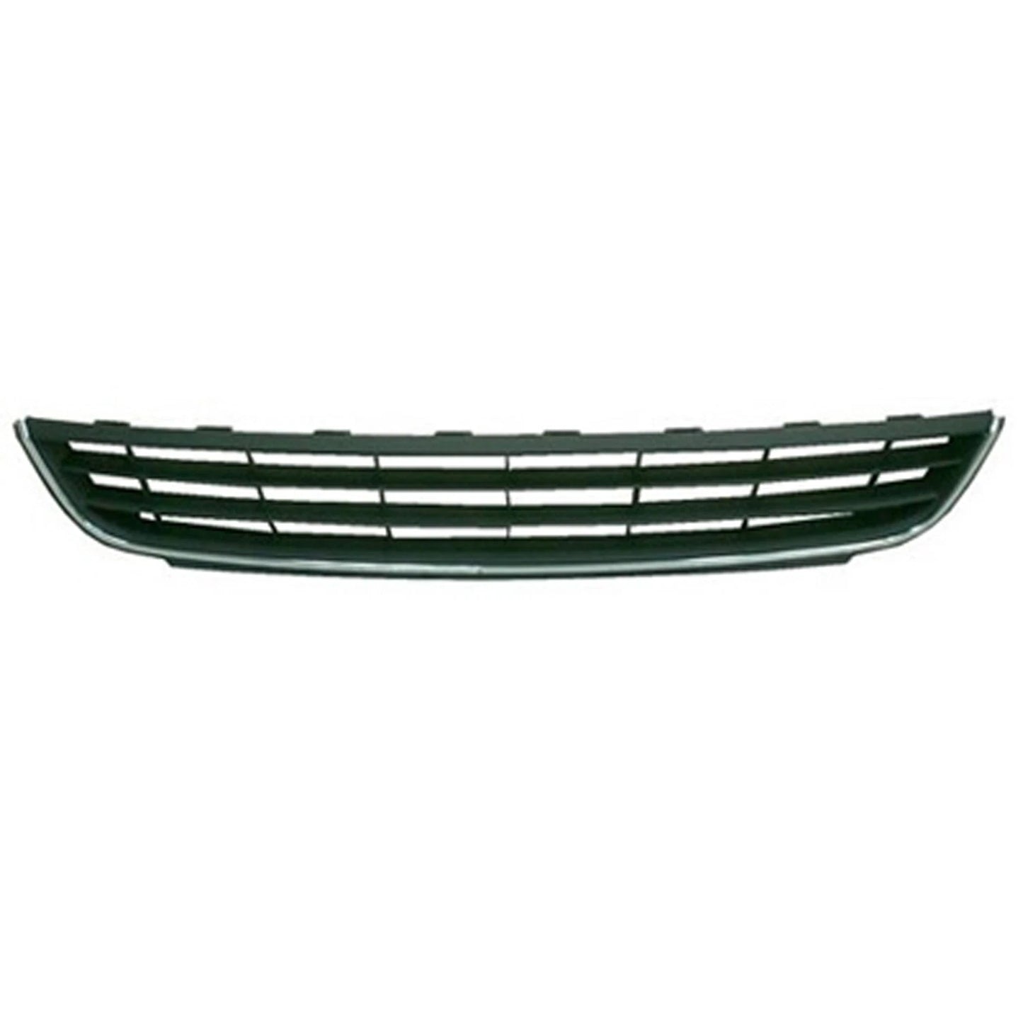 Replacement Black Chrome Plastic Front Bumper Cover Grille-See Compatible Chart