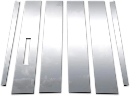 Luxury FX Pillar Post Trim Kit 6pc for Ford Explorer (2020–2023)