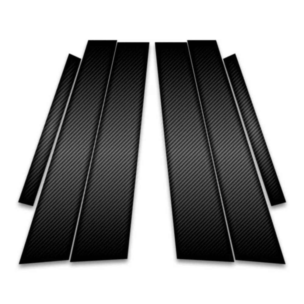 6pc Carbon Fiber Pillar Post Covers for 2015-2019 BMW X6 - SRC0111