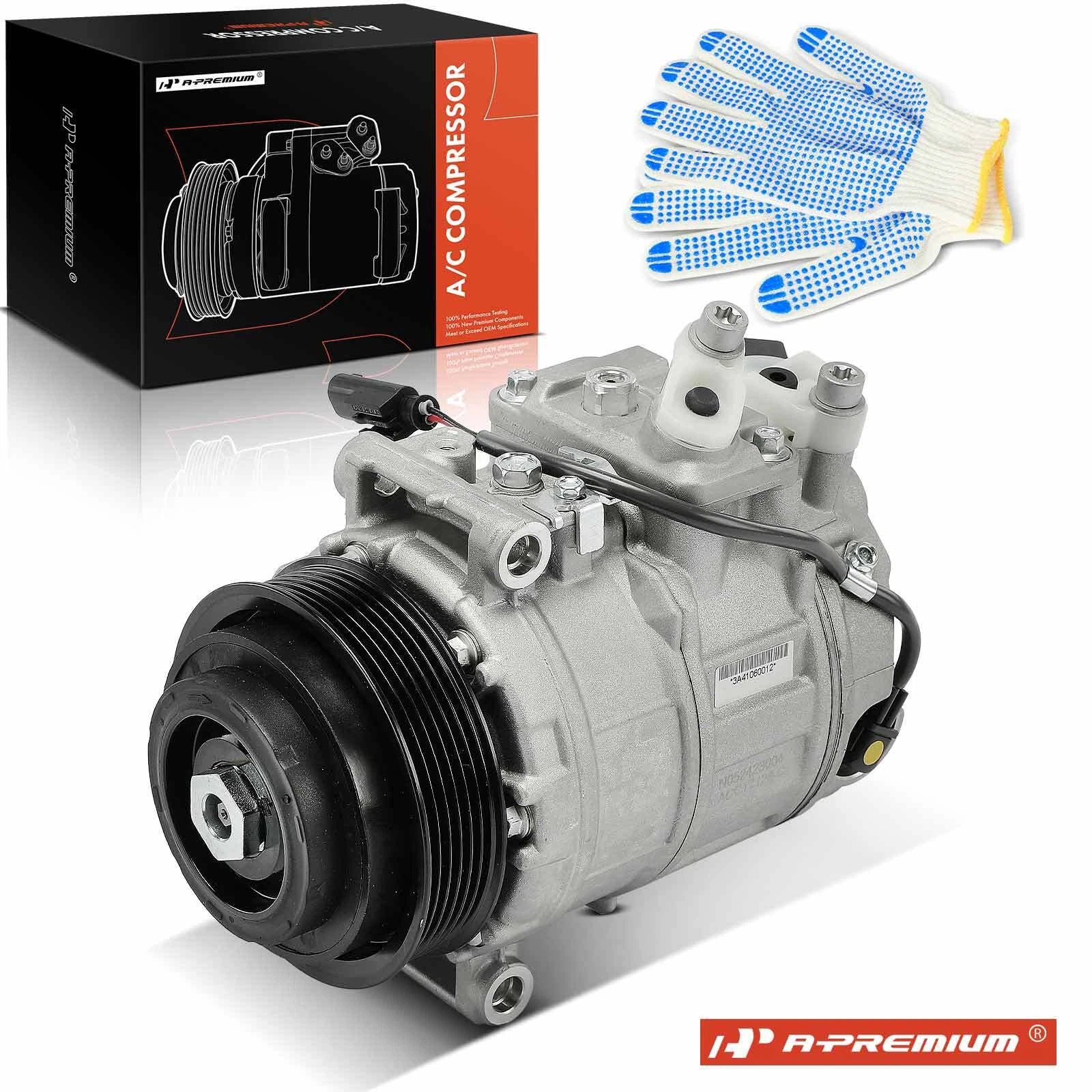 A/C Compressor with Clutch for Mercedes-Benz ML63 AMG S550 CL63 AMG (2007–2012)