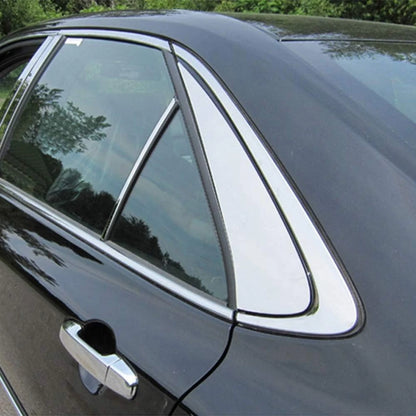 2pc Stainless Steel Rear Window Accents for Toyota Camry (2015–2017)
