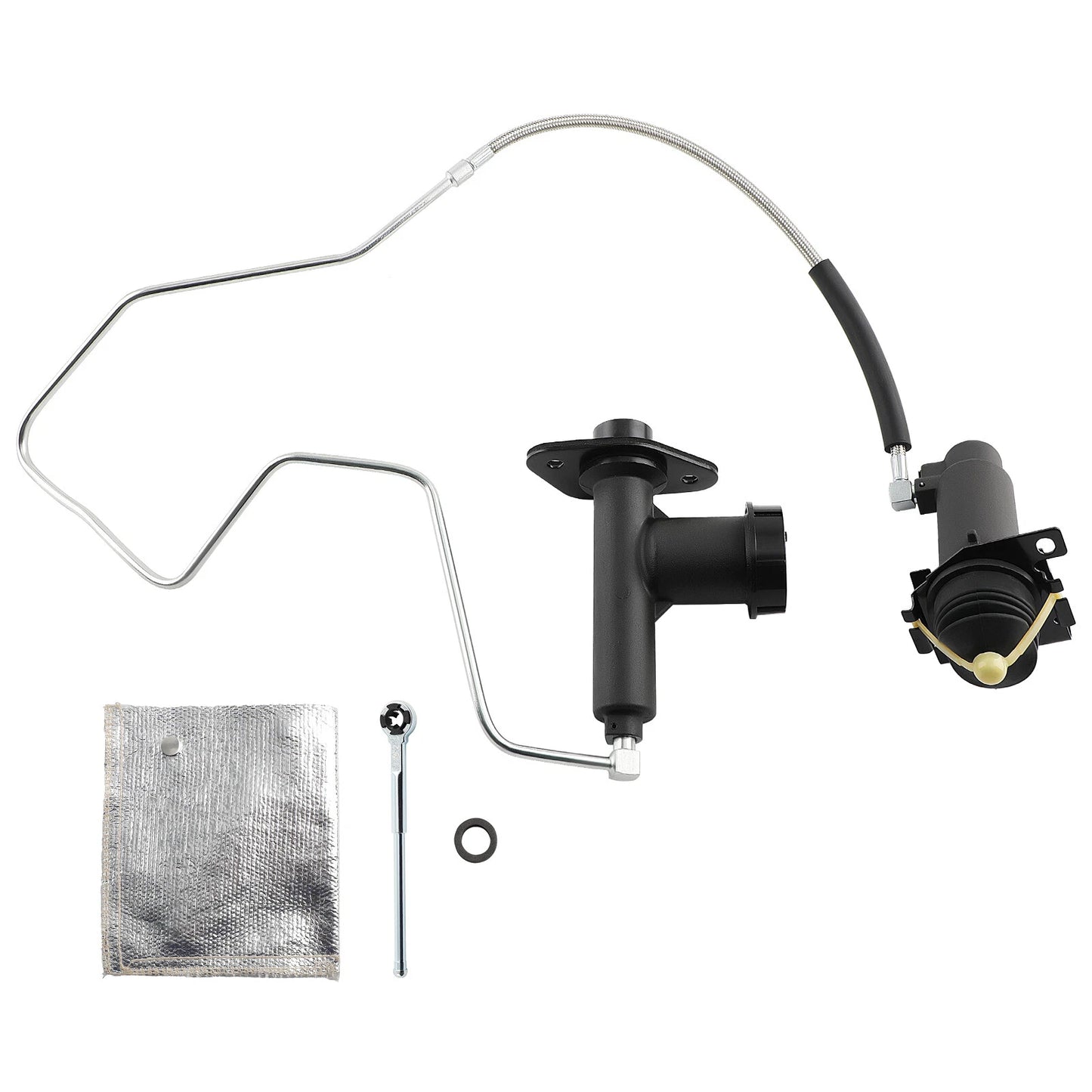 Clutch Line Slave Master Kit for 1993–1997 Ford F-250 F-350 (Front)