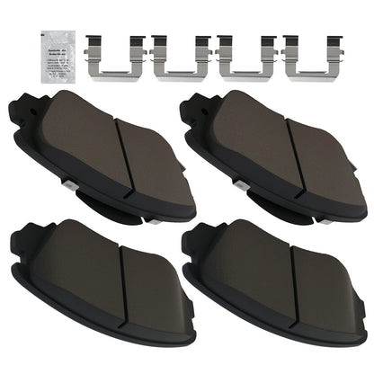 Front Ceramic Brake Pads Set for Chevrolet Equinox 2010–2017 / Impala 2014–2020