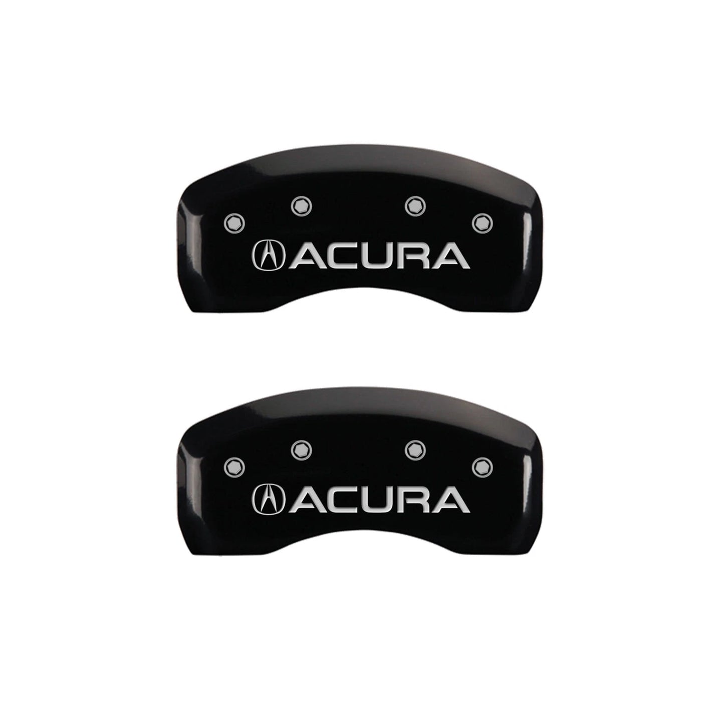 Caliper Covers Set of 4 Gloss Black for 2014–2016 Acura MDX by MGP