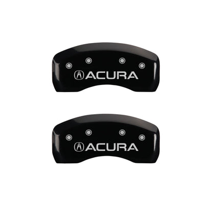 Caliper Covers Set of 4 Gloss Black for 2014–2016 Acura MDX by MGP