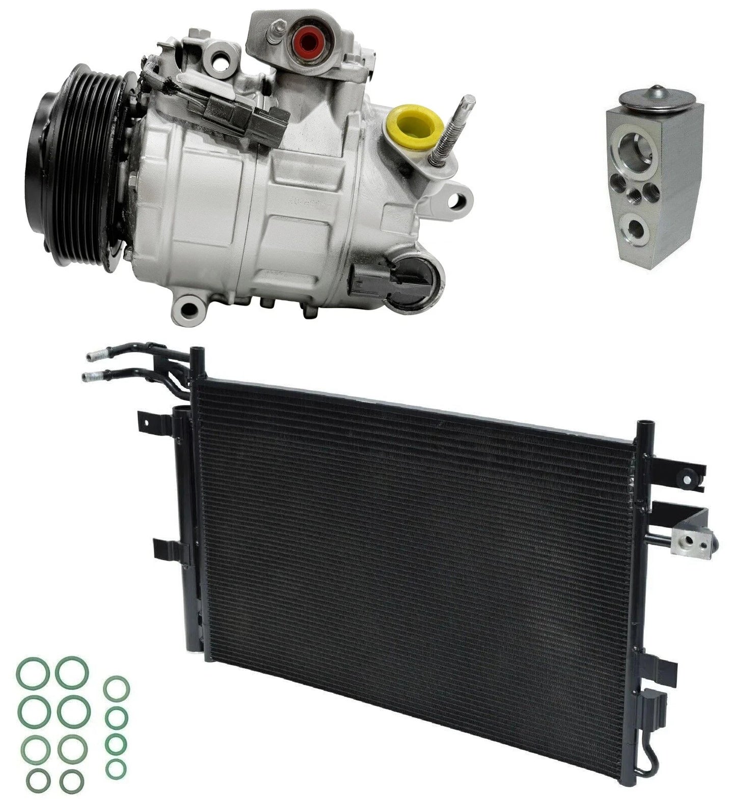 A C Compressor Kit With Condenser Fits Ford Flex 3.5L (2016–2019)