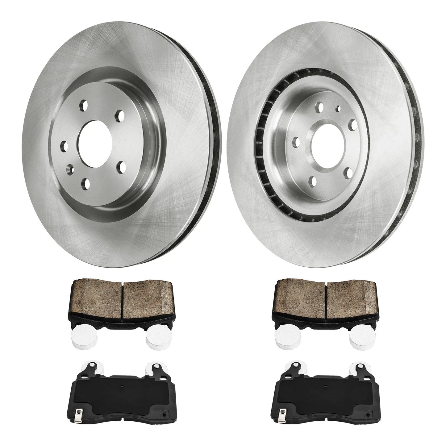 Ceramic Front Vented Rotors and Pads for Chevrolet Camaro (2011–2015)