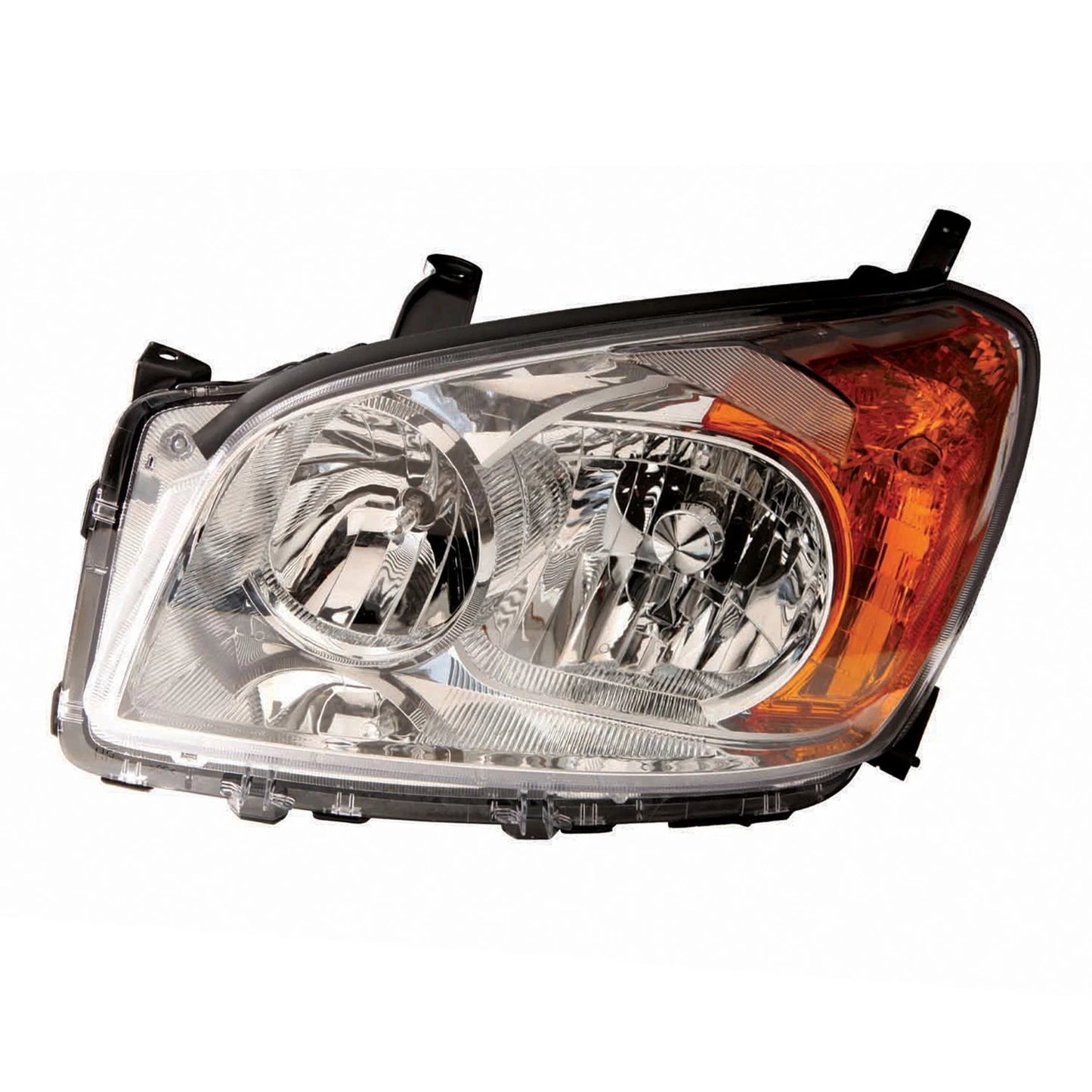 Head Light Lens Housing Replacement Driver Side for Toyota RAV4 (2009–2012)
