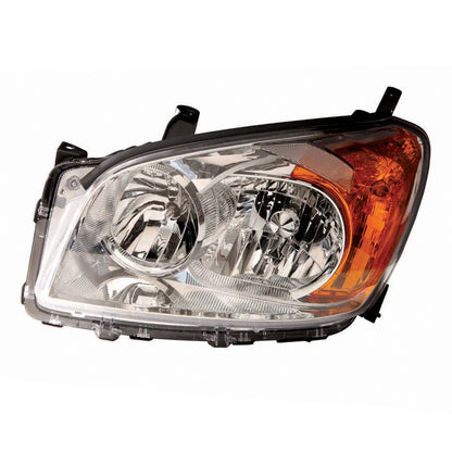 Head Light Lens Housing Replacement Driver Side for Toyota RAV4 (2009–2012)