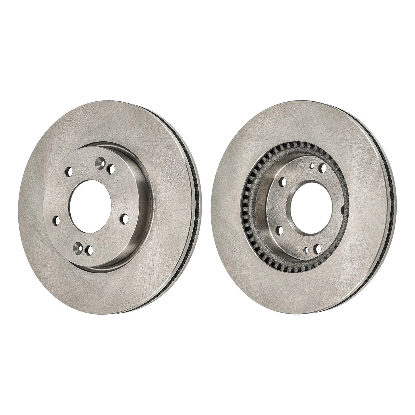 Front Ceramic Brake Pads and Rotors Kit for 2010 Kia Rondo (2010–2010)