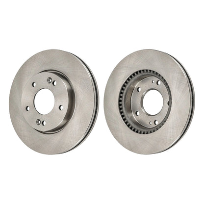Front Ceramic Brake Pads and Rotors Kit for 2010 Kia Rondo (2010–2010)