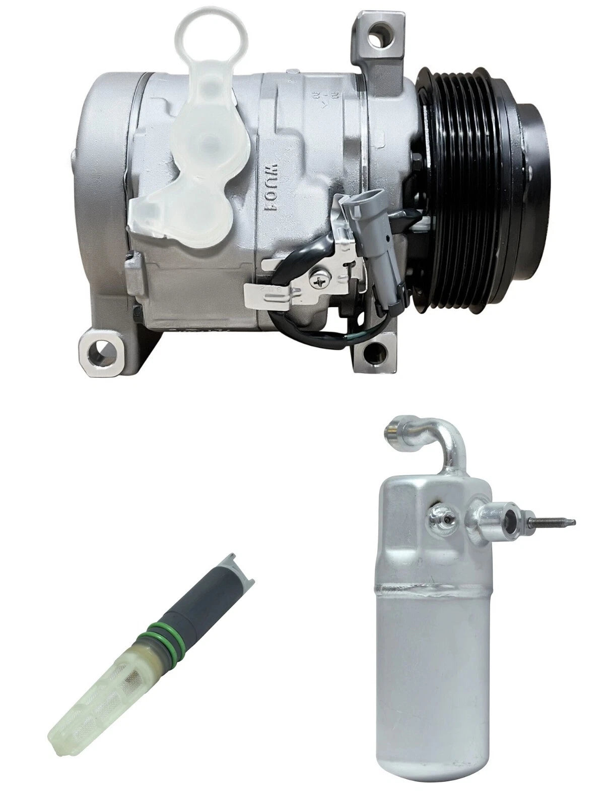 A/C Compressor Kit Heavy Duty for Chevrolet Silverado 3500 HD 6.6L (2013–2013)