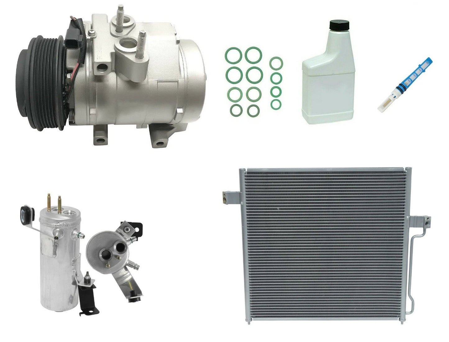 A C Compressor Kit With Condenser for Mazda BT 50 (2006–2012)