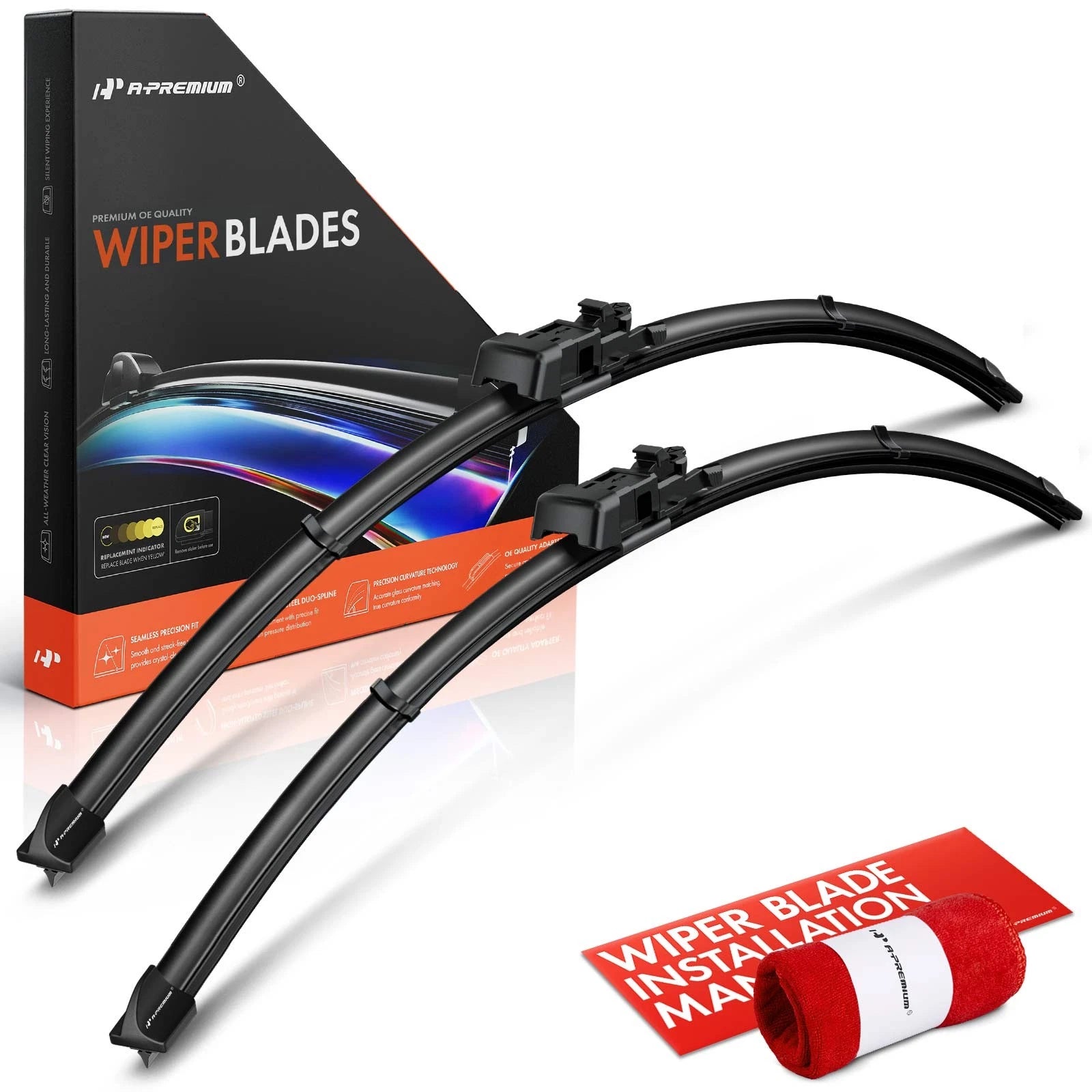 2X Windshield Wiper Blades for Chevy Volt (2011–2019)