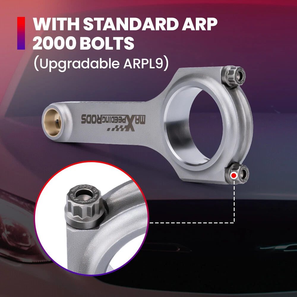 Forged Connecting Rods and Bolts for Isuzu Amigo Rodeo Trooper (1998–2004)