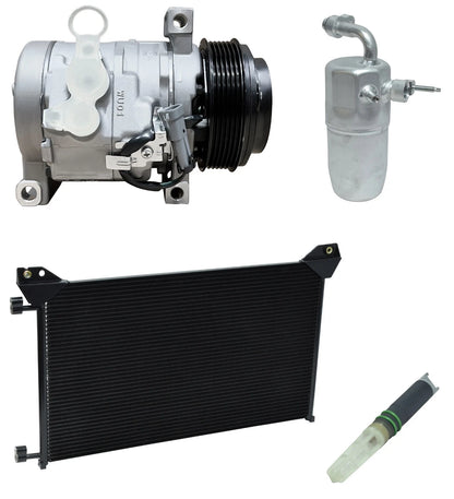 AC Compressor Kit With Condenser for Chevrolet Silverado 2500 HD (2011–2016)