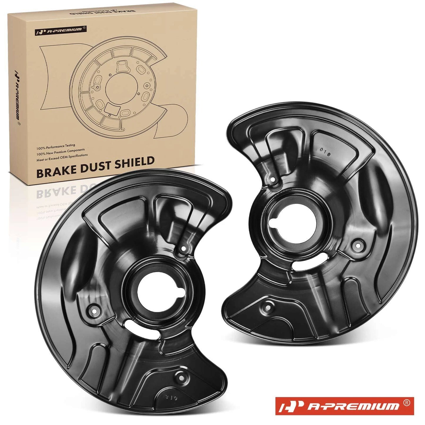 2X Brake Dust Shield for Mercedes-Benz CLS500 (2006–2011)