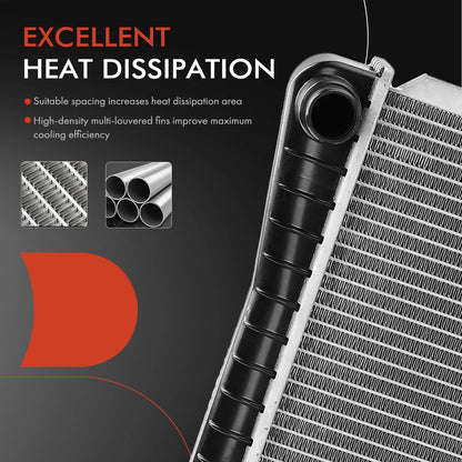 Aluminum Radiator for Buick Regal (1993–1997) Cadillac GMC C1500 (1979–1987)