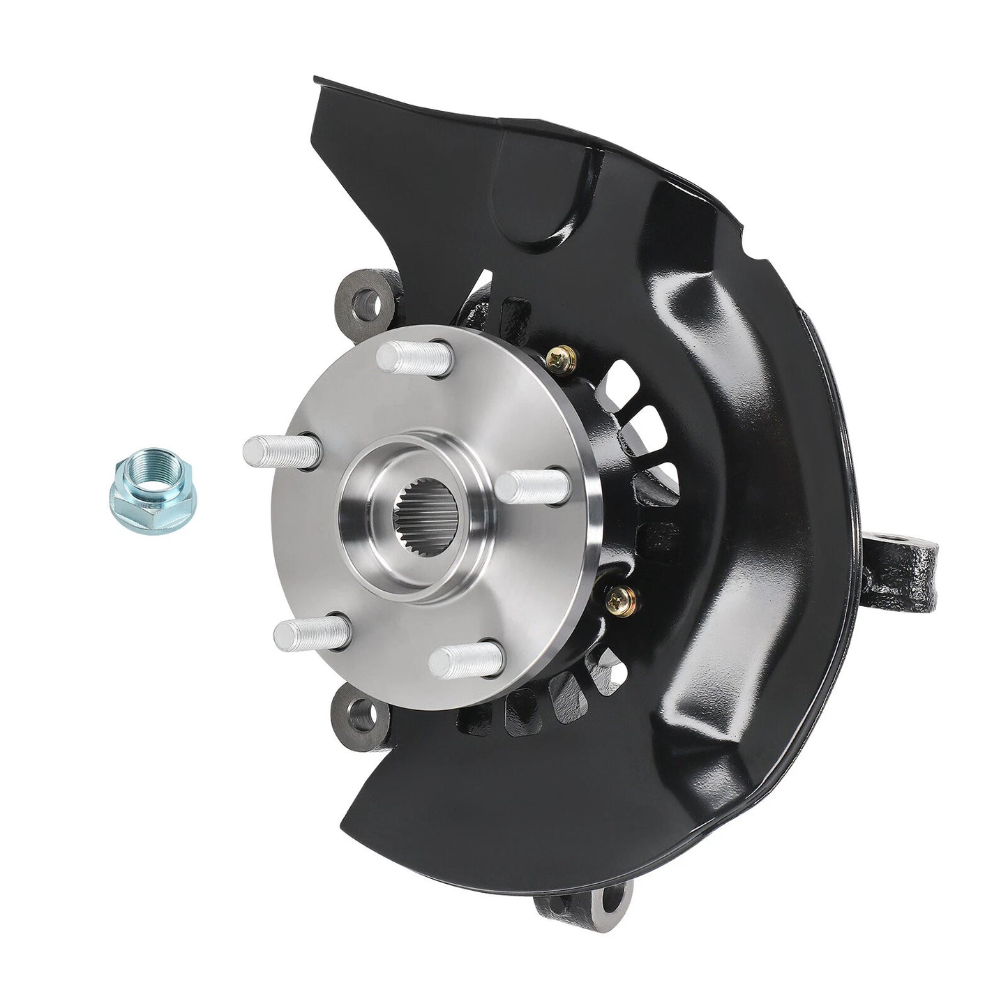 Front Right Steering Knuckle & Wheel Hub Bearing Assembly for Toyota Highlander (2008–2013)