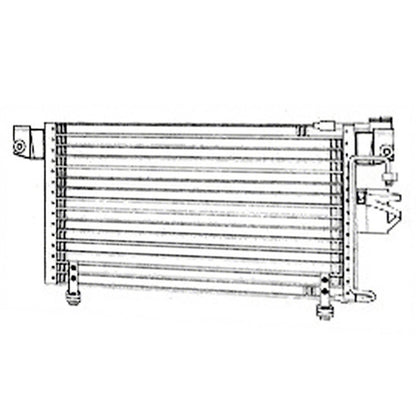 A/C Condenser Replacement Repair Part for 1998–2001 Honda Passport