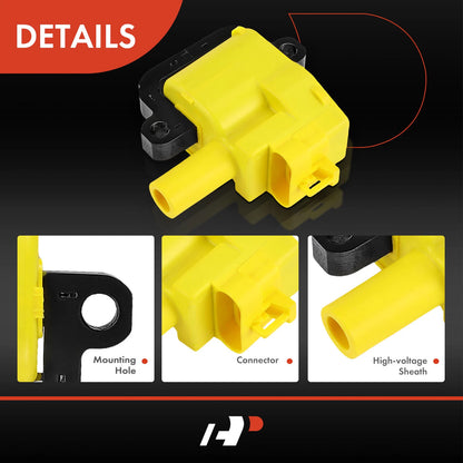 8x Ignition Coil Pack for Chevrolet Silverado 2500 HD (2001–2002)