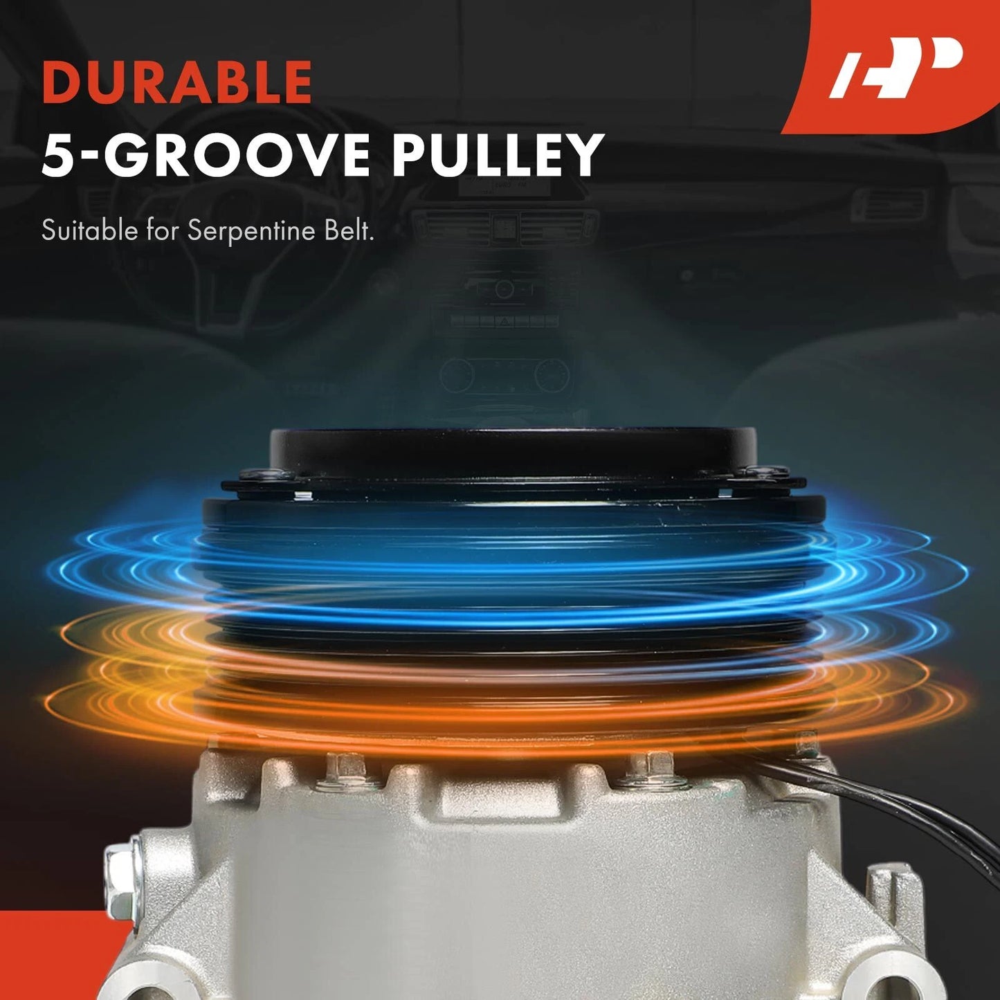 A/C Compressor with Clutch for Chevrolet Corsa Tornado (2003–2008)