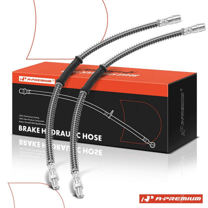 2X Front Brake Hydraulic Hose for Mercedes-Benz CL550 CL600 CLS63 AMG (2007–2013)