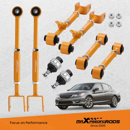 Adjustable Control Camber Arms Toe Kit with Ball Joints for Acura TSX (2009–2014)