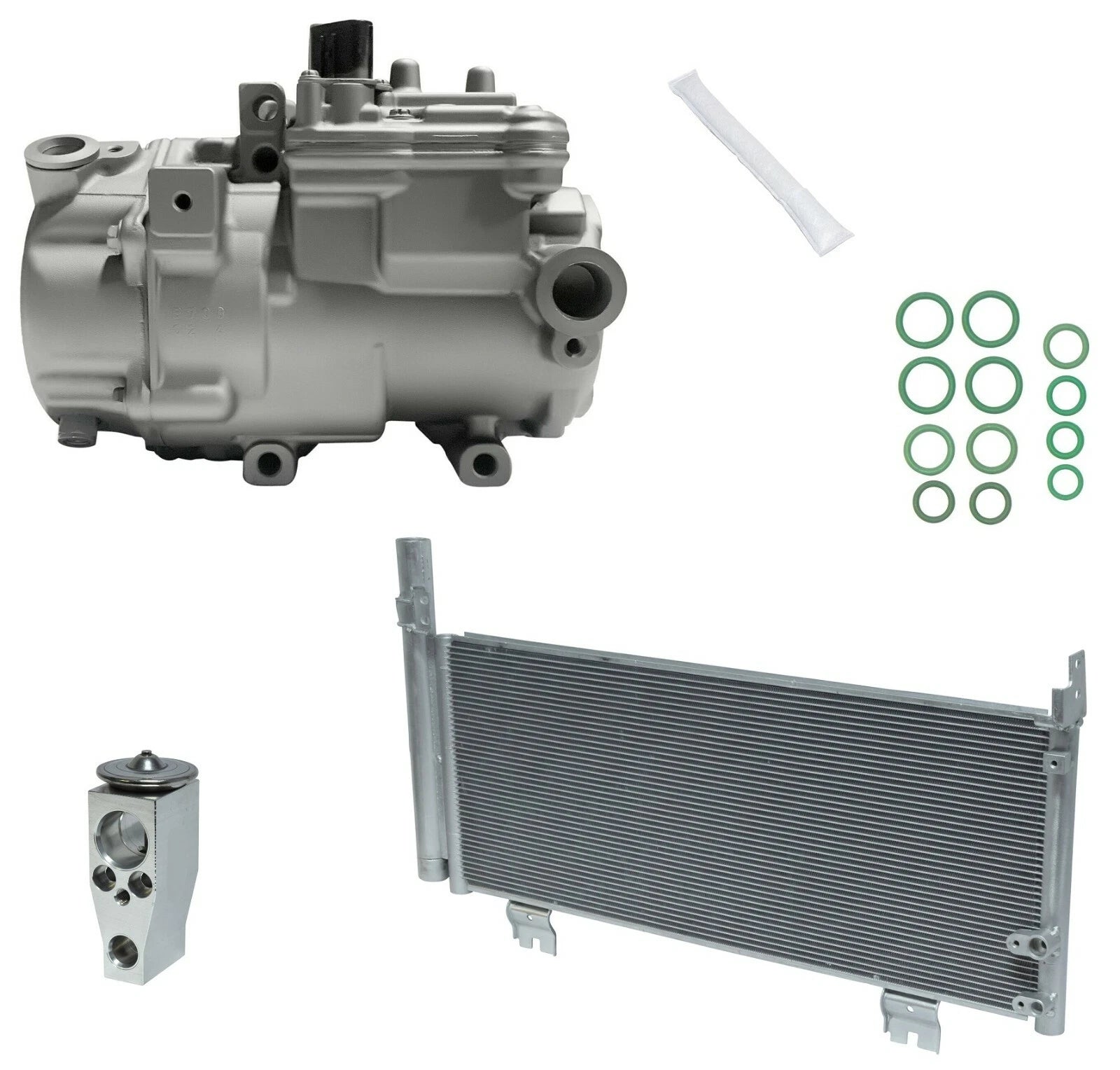 AC Compressor Kit with Condenser for Lexus GS450h Hybrid (2013–2018)