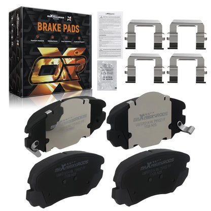 Front Ceramic Brake Pads Set for Chevrolet Equinox 2010–2017 / Impala 2014–2020