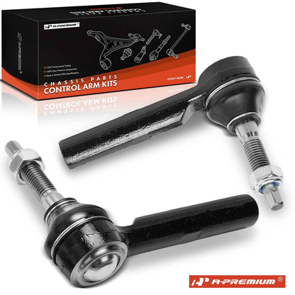 2X Front Outer Tie Rod End for Chevy Traverse GMC Acadia Buick Enclave (2009–2017)