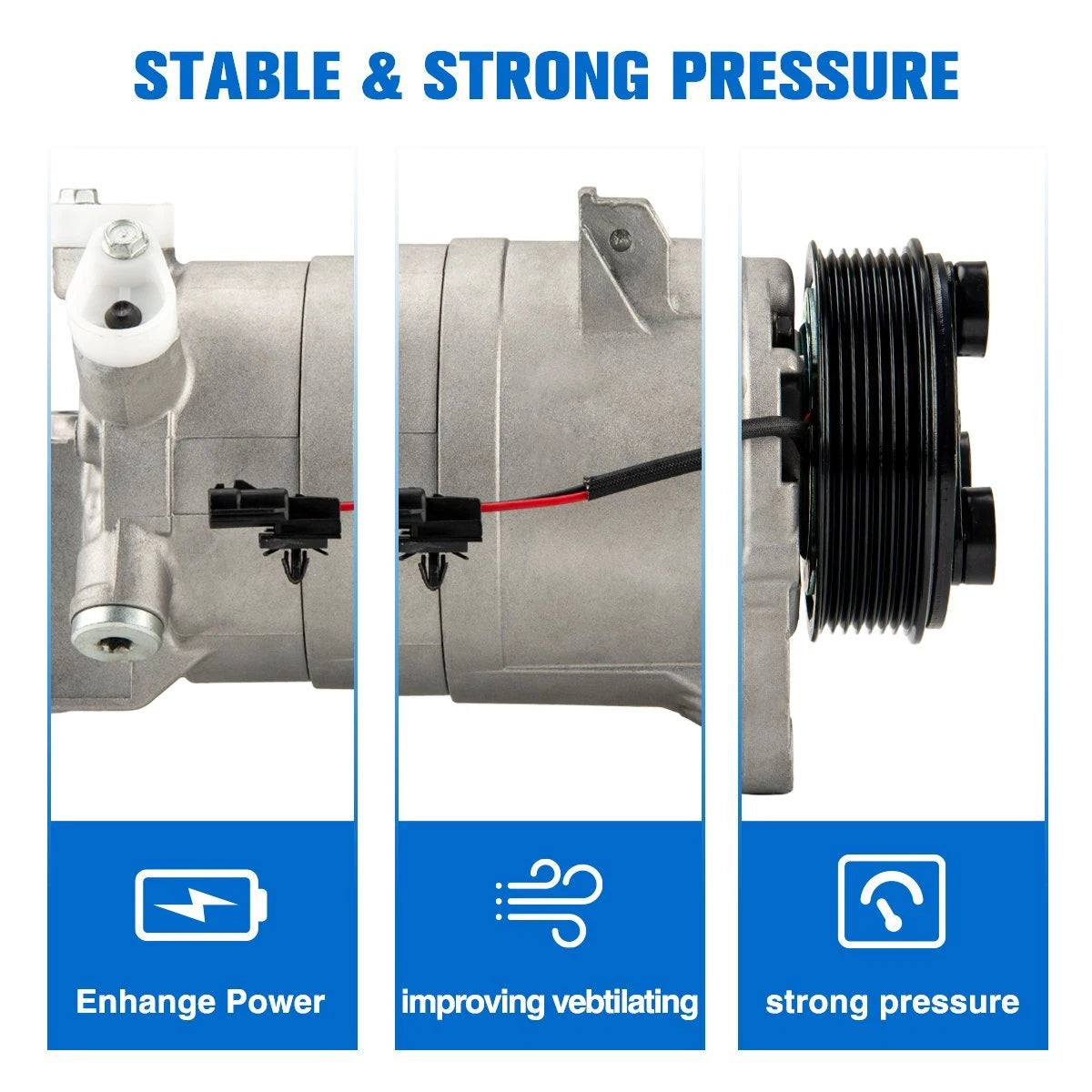 A/C Compressor with Clutch for Nissan Maxima (2009–2014) & Pathfinder (2013–2015)