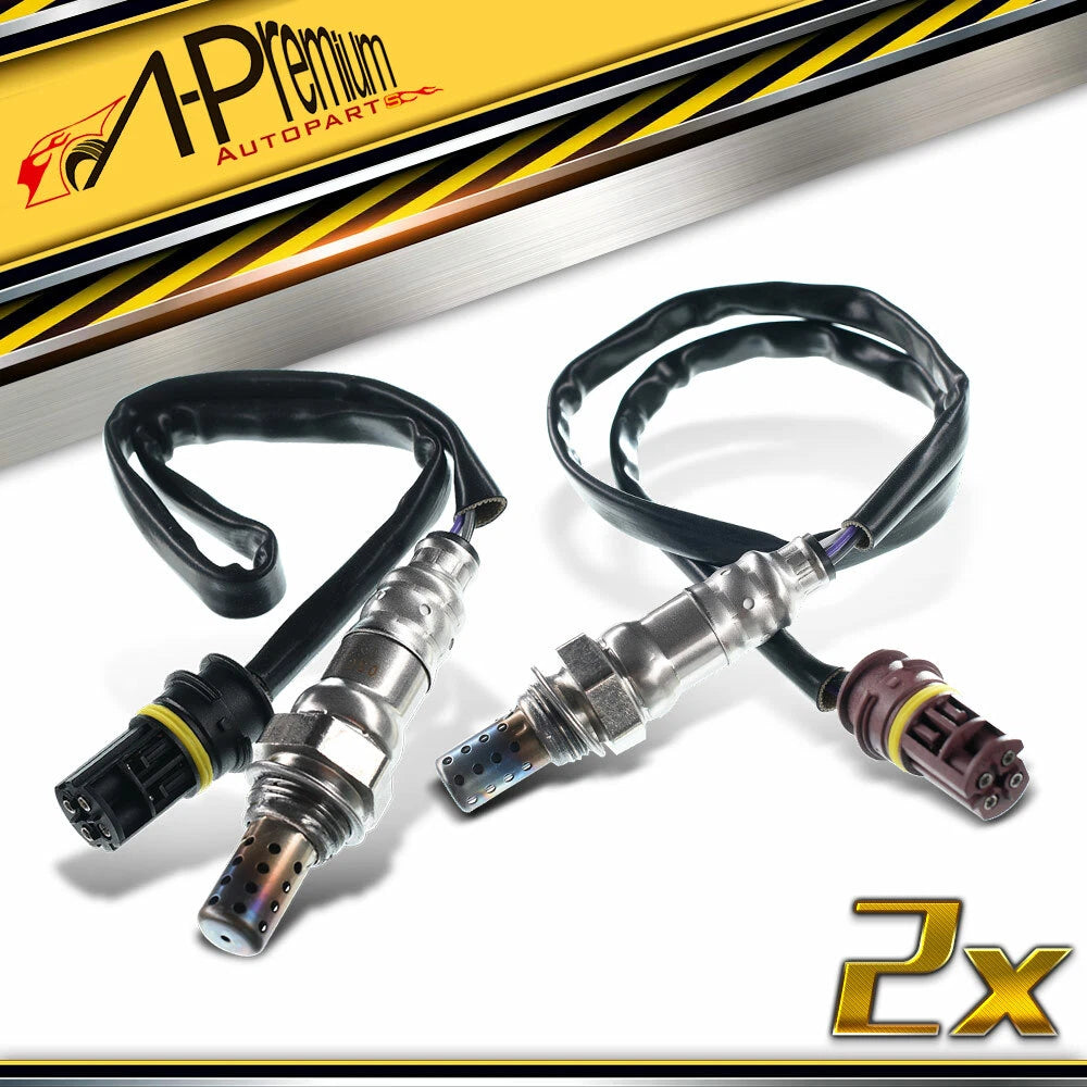 2X O2 Oxygen Sensors for Benz CLK320 CLK430 CLK55 AMG (2001–2003)