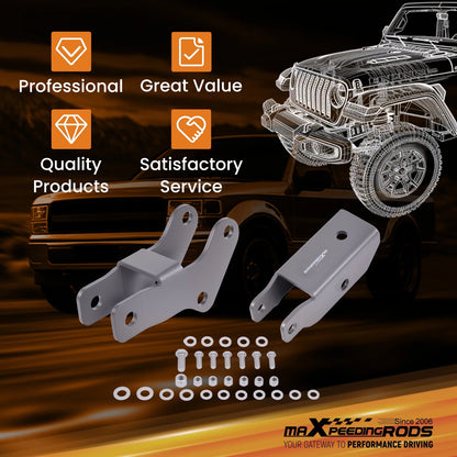 Lowering Shock Extension Kit for Ford F-150 (1997–2003) Carbon Steel Rear