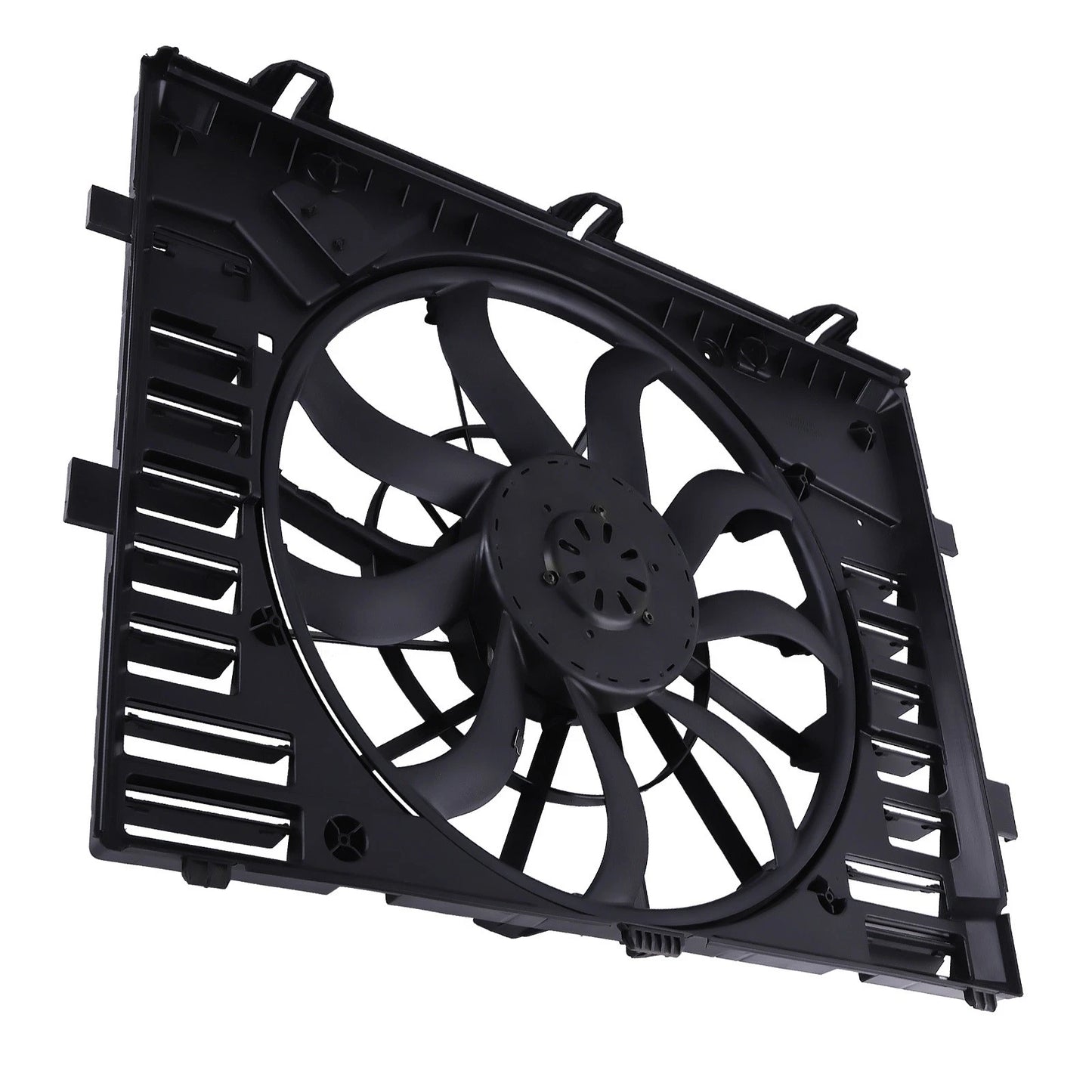 Electric Radiator Cooling Fan for Porsche Cayenne 3.0L 3.6L 4.8L (2011–2018)