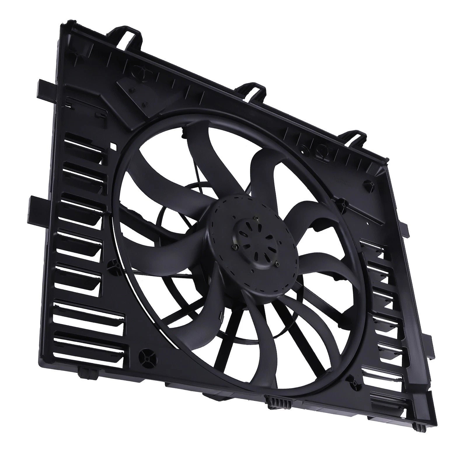 Electric Radiator Cooling Fan for Porsche Cayenne 3.0L 3.6L 4.8L (2011–2018)