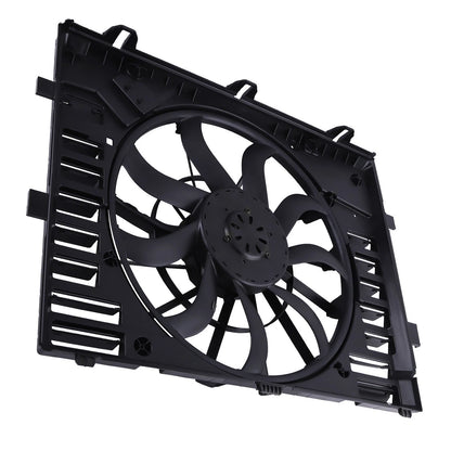 Electric Radiator Cooling Fan for Porsche Cayenne 3.0L 3.6L 4.8L (2011–2018)